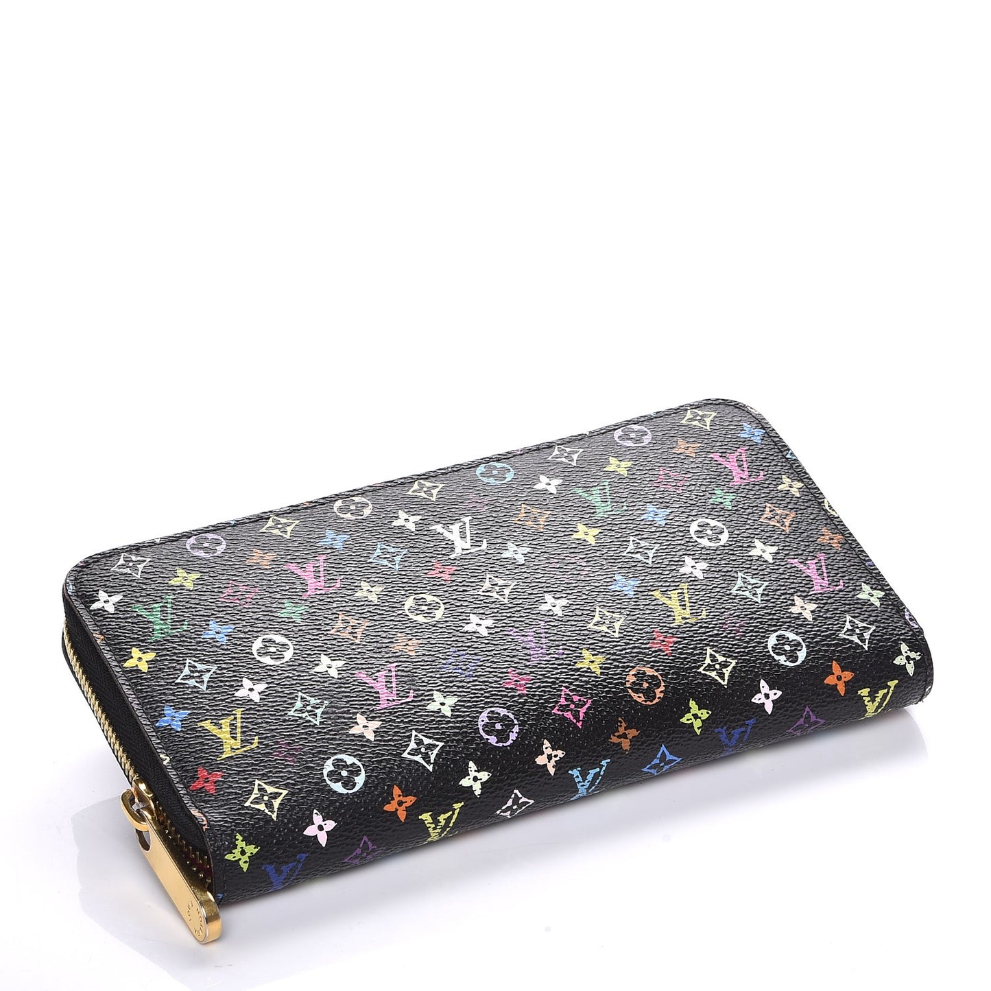 Monogram Multicolor Zippy Wallet Black Grenade