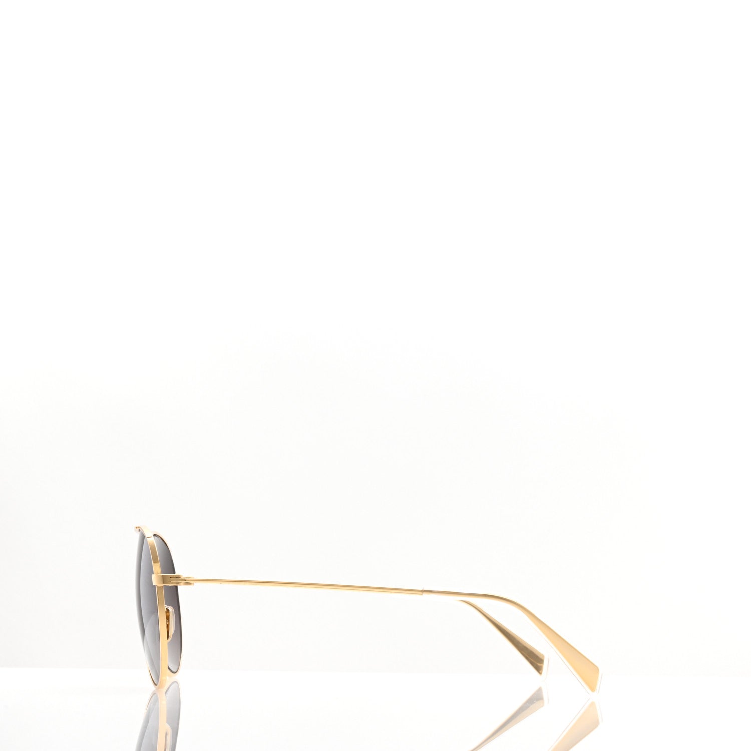 Celine Aviator Sunglasses CL 40062U Gold 4 of 11