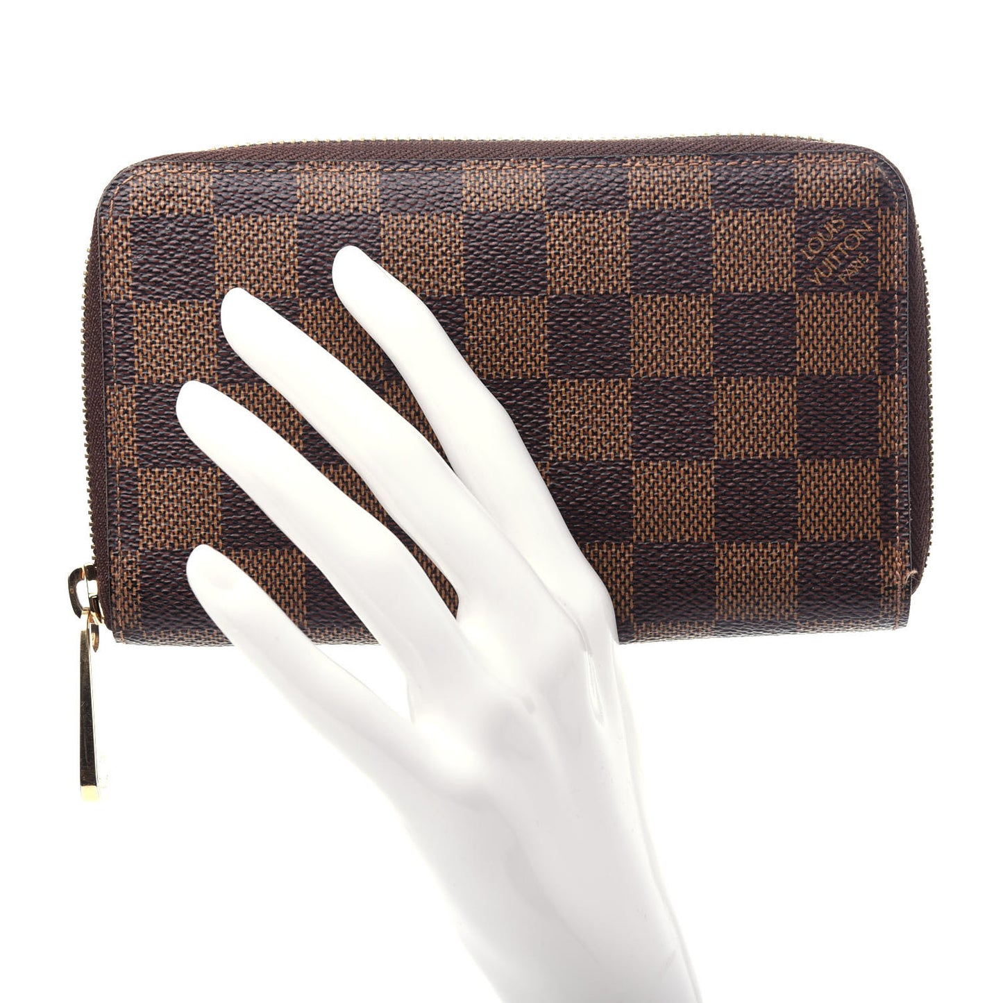 Damier Ebene Zippy Compact Wallet