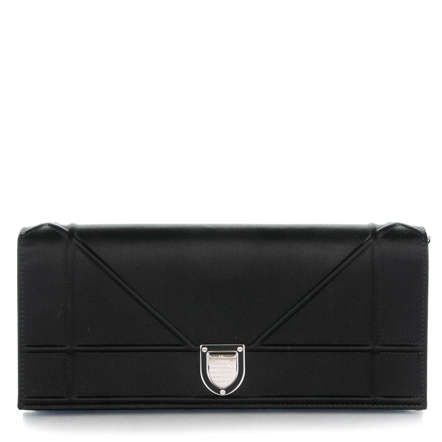 Satin Diorama Pochette Black