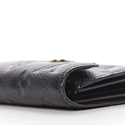 Louis Vuitton Empreinte Victorine Wallet Black 10 of 15