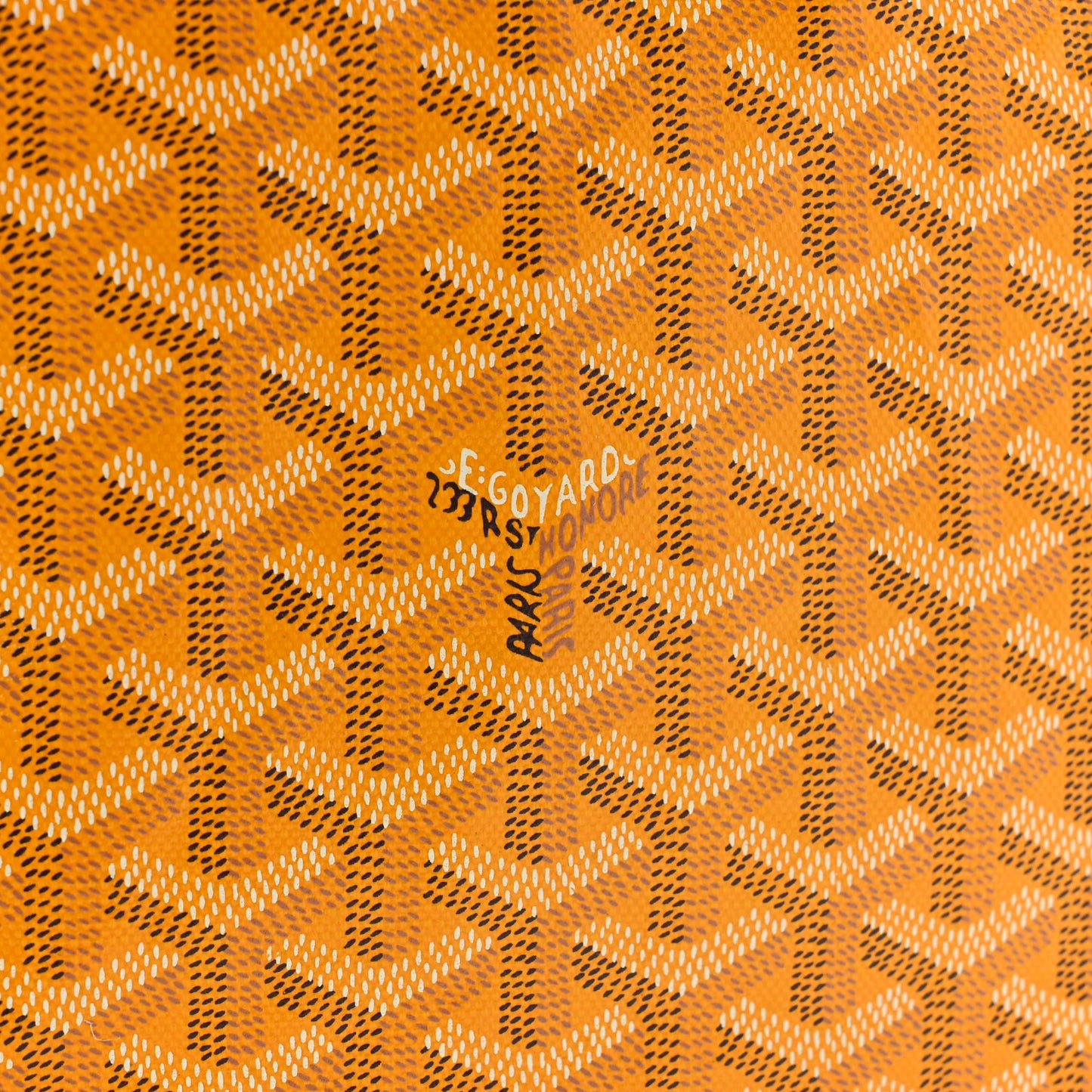 Goyardine Saint Louis PM Yellow