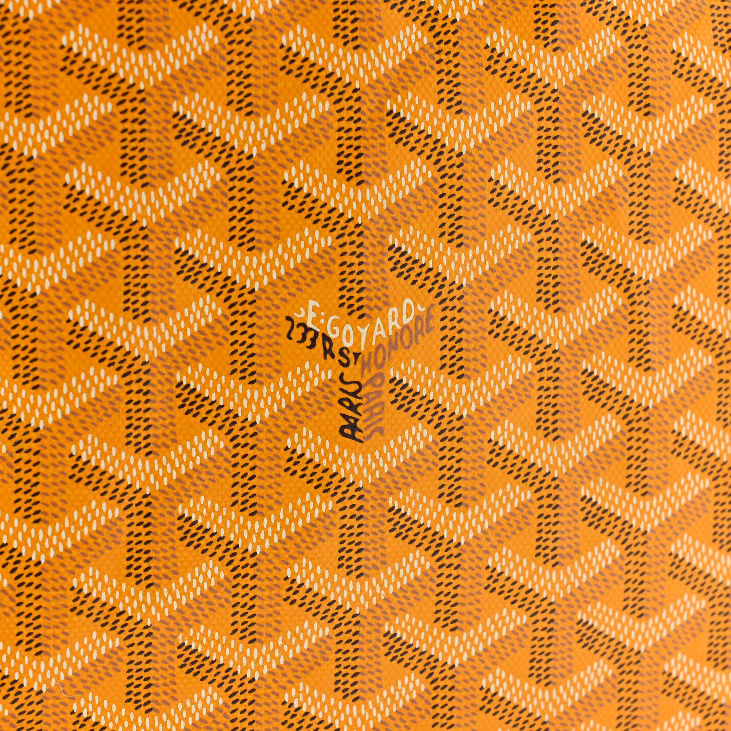 Goyard Goyardine Saint Louis PM Yellow 7 of 9