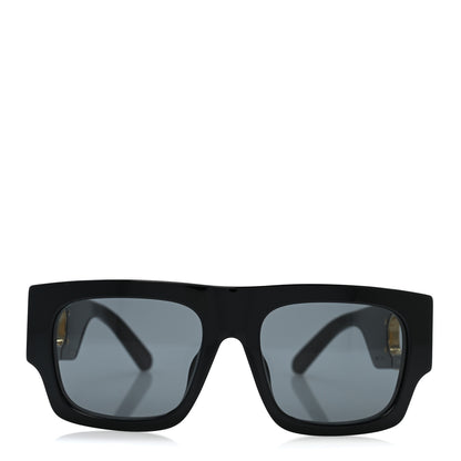Louis Vuitton Acetate LV Link Square Sunglasses Z1478E Black 2 of 9
