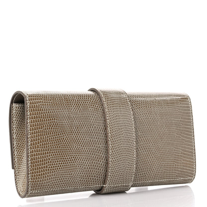 Hermes Lizard Medor Clutch 23 Ficelle 3 of 9