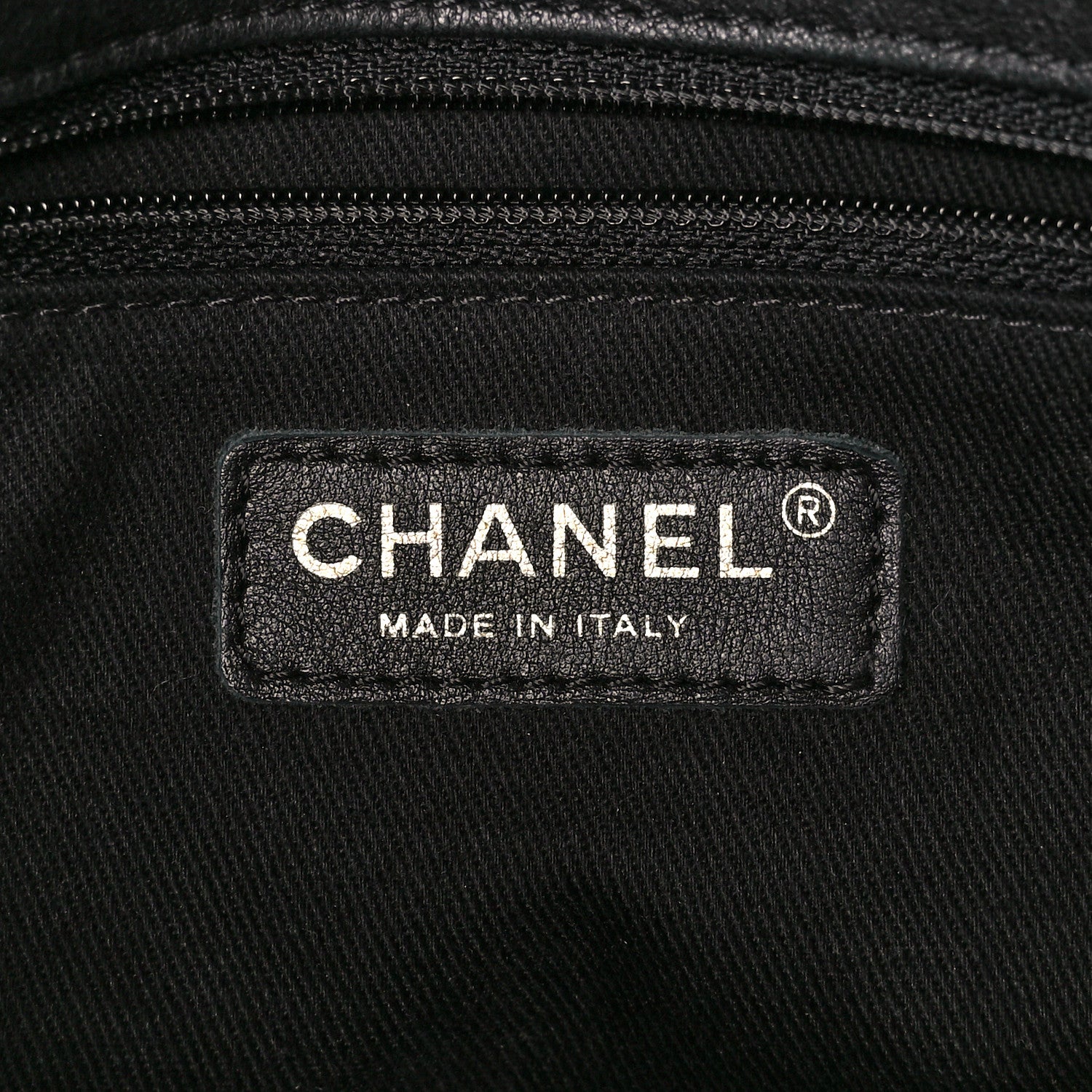 Chanel Calfskin Chevron Quilted Medium Surpique Flap Black 6 of 12