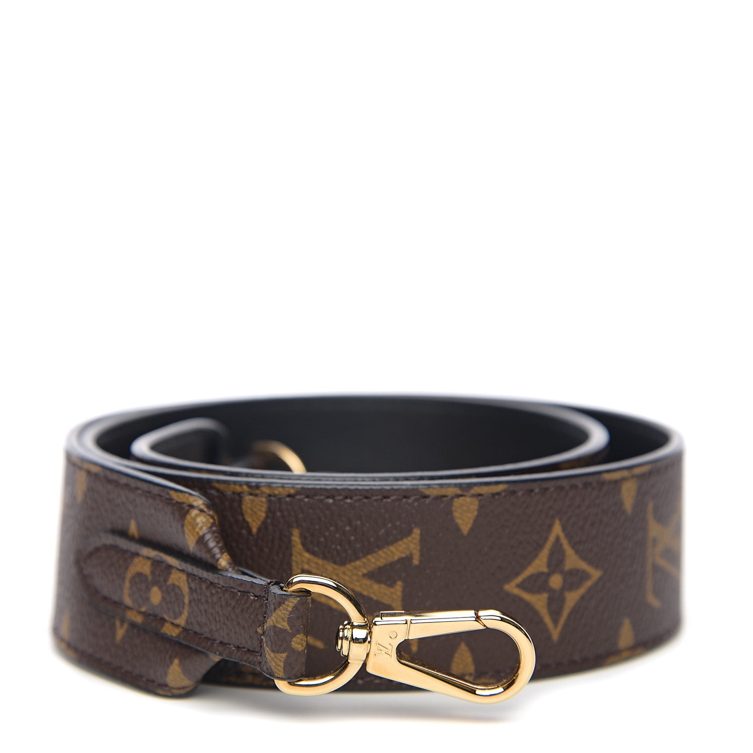 Louis Vuitton Monogram Bandouliere Shoulder Strap Black 1 of 3