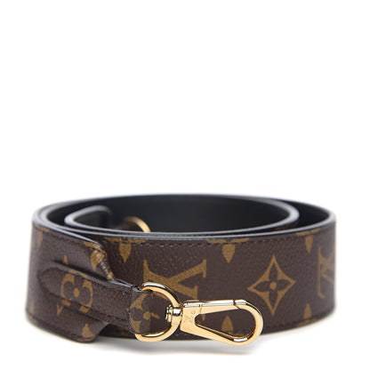 Louis Vuitton Monogram Bandouliere Shoulder Strap Black 1 of 3
