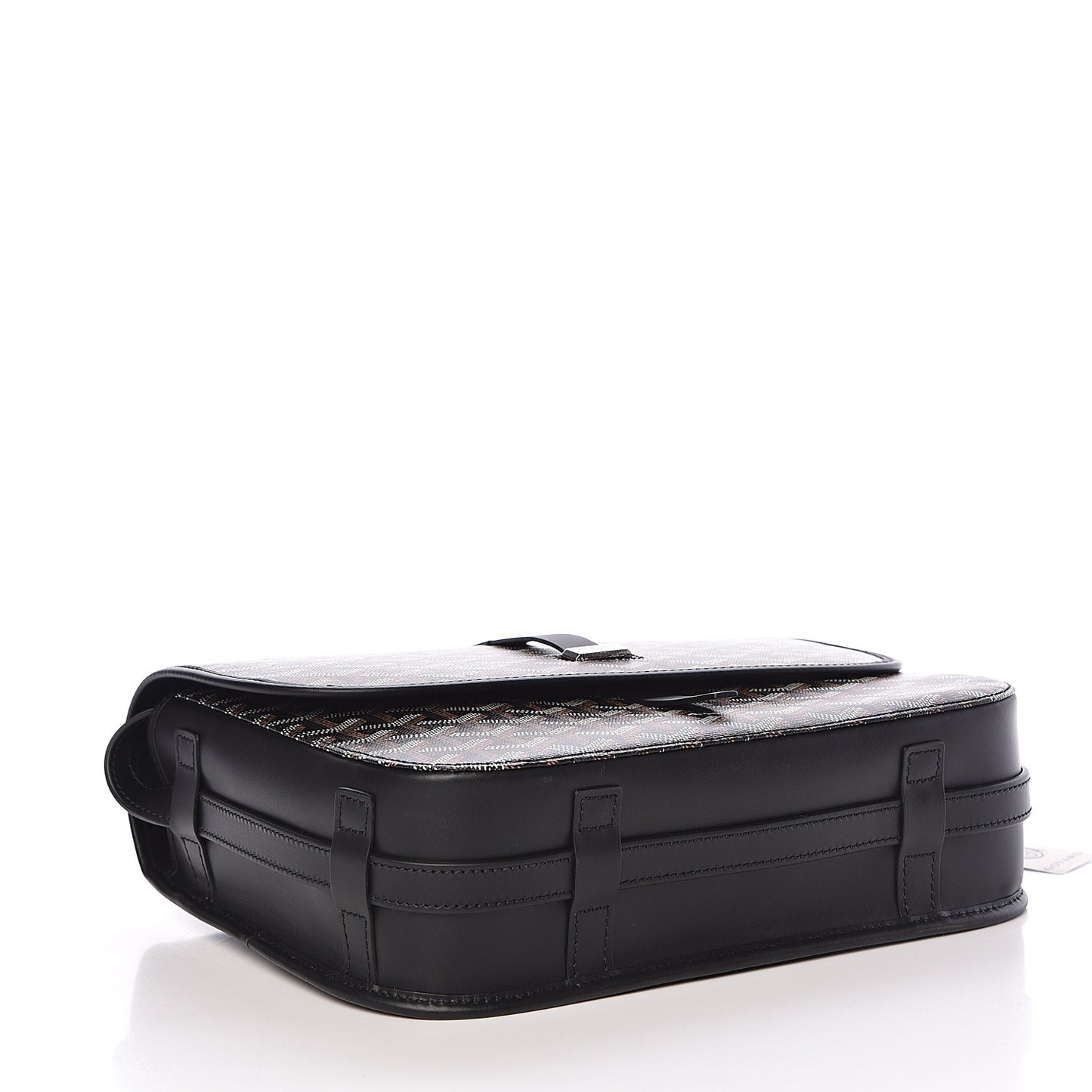 Goyardine Belvedere II MM Messenger Bag Black