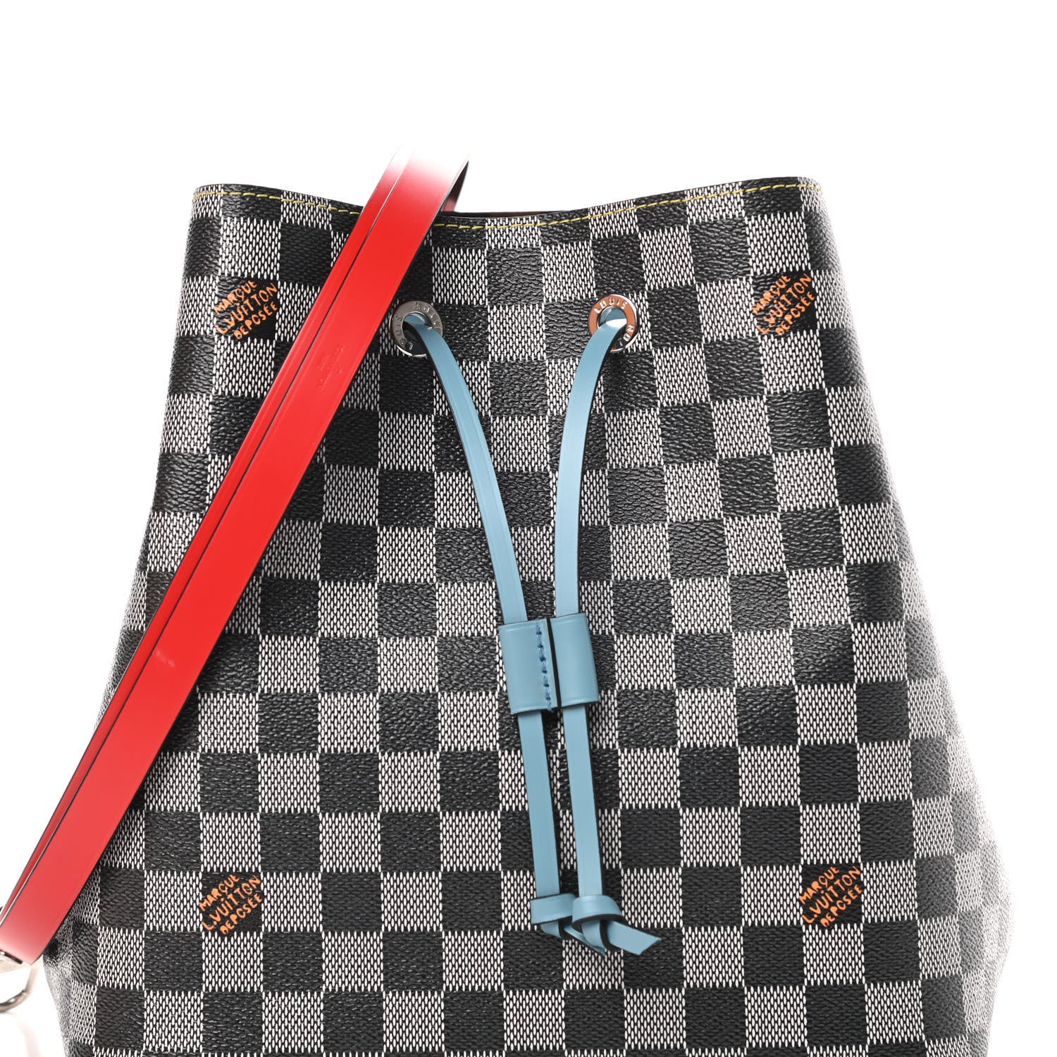 Louis Vuitton Damier Neonoe Black White 8 of 11