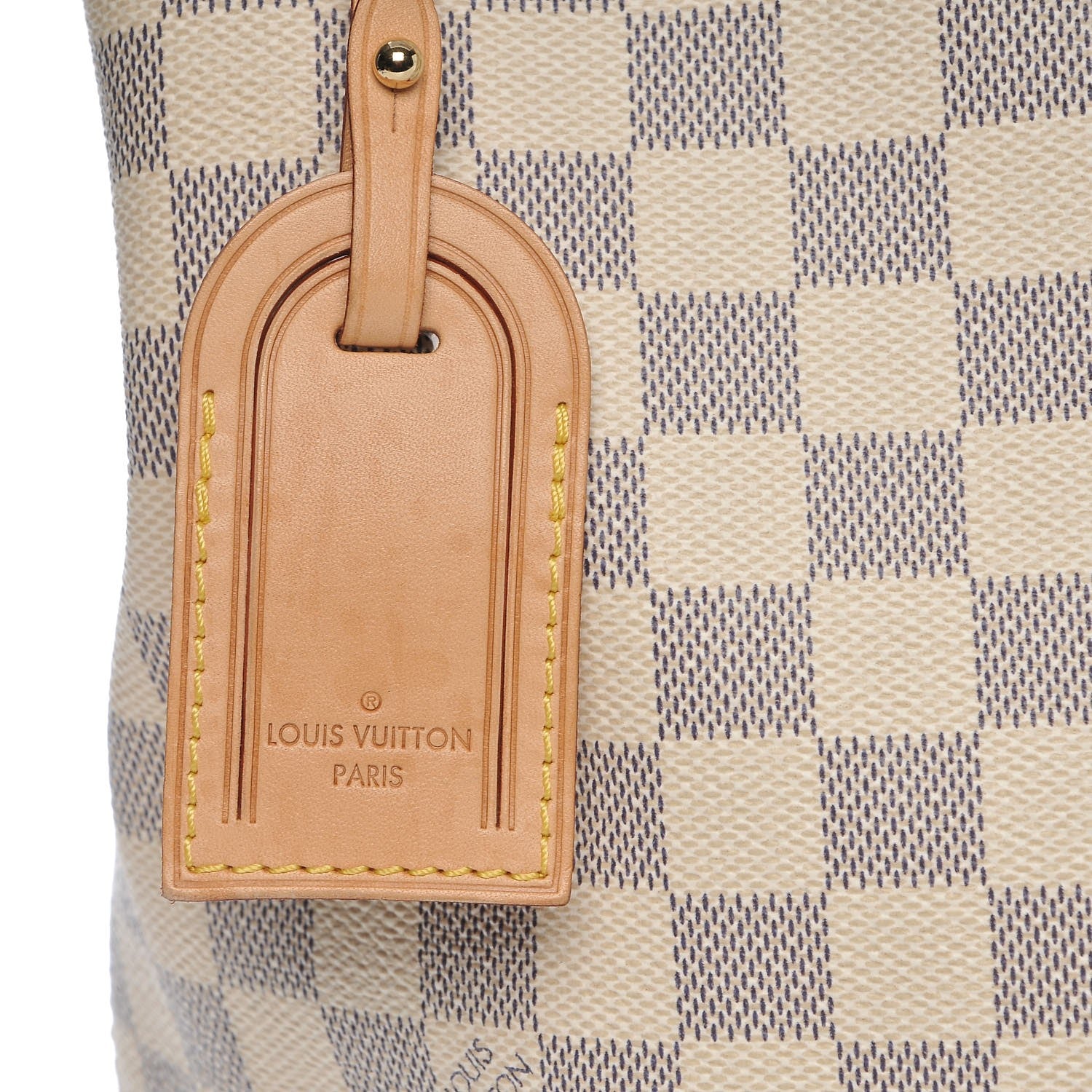Louis Vuitton Damier Azur Graceful MM Rose Ballerine 8 of 10