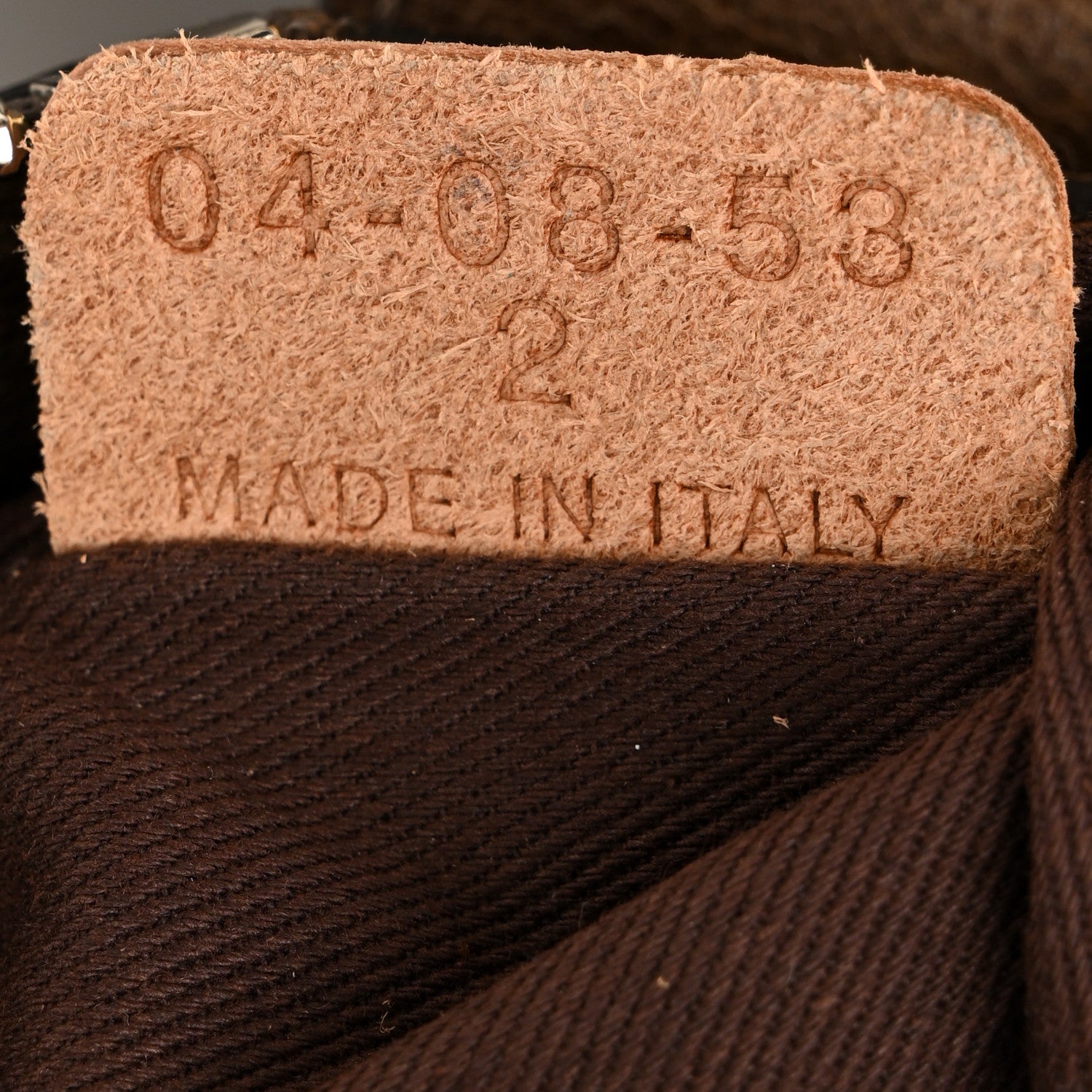 Chloe Snakeskin Grained Calfskin Chevron Paddington Brown 7 of 9