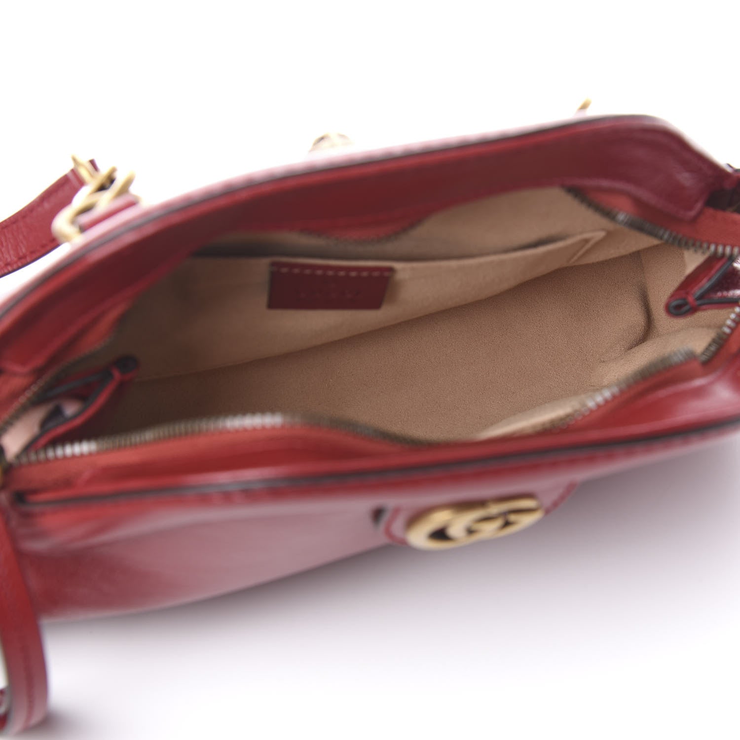 Gucci Piuma Lux Calfskin Small Re(Belle) Crossbody Bag Romantic Cerise 6 of 11