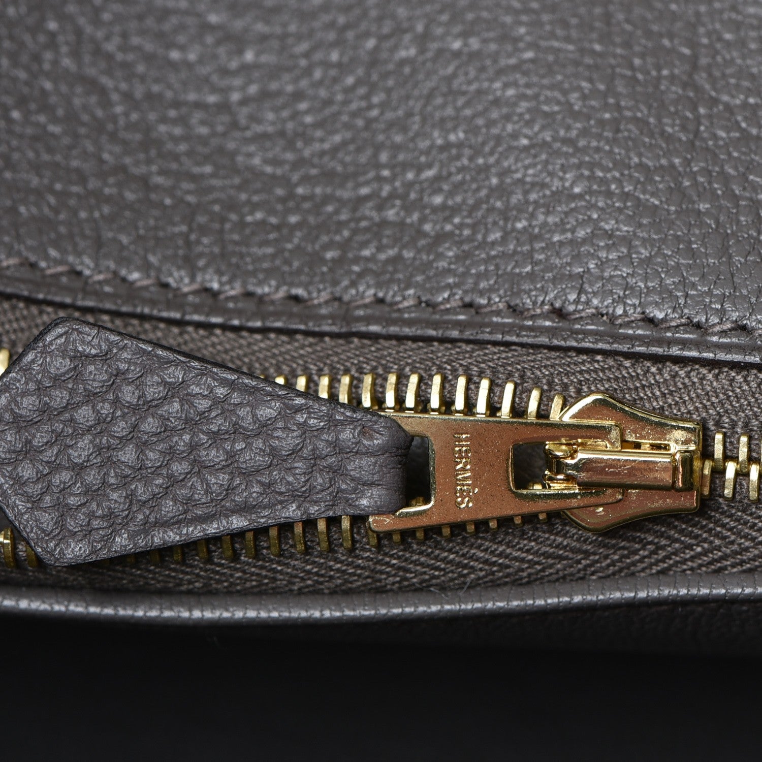 Hermes Togo Birkin 25 Etain 18 of 38