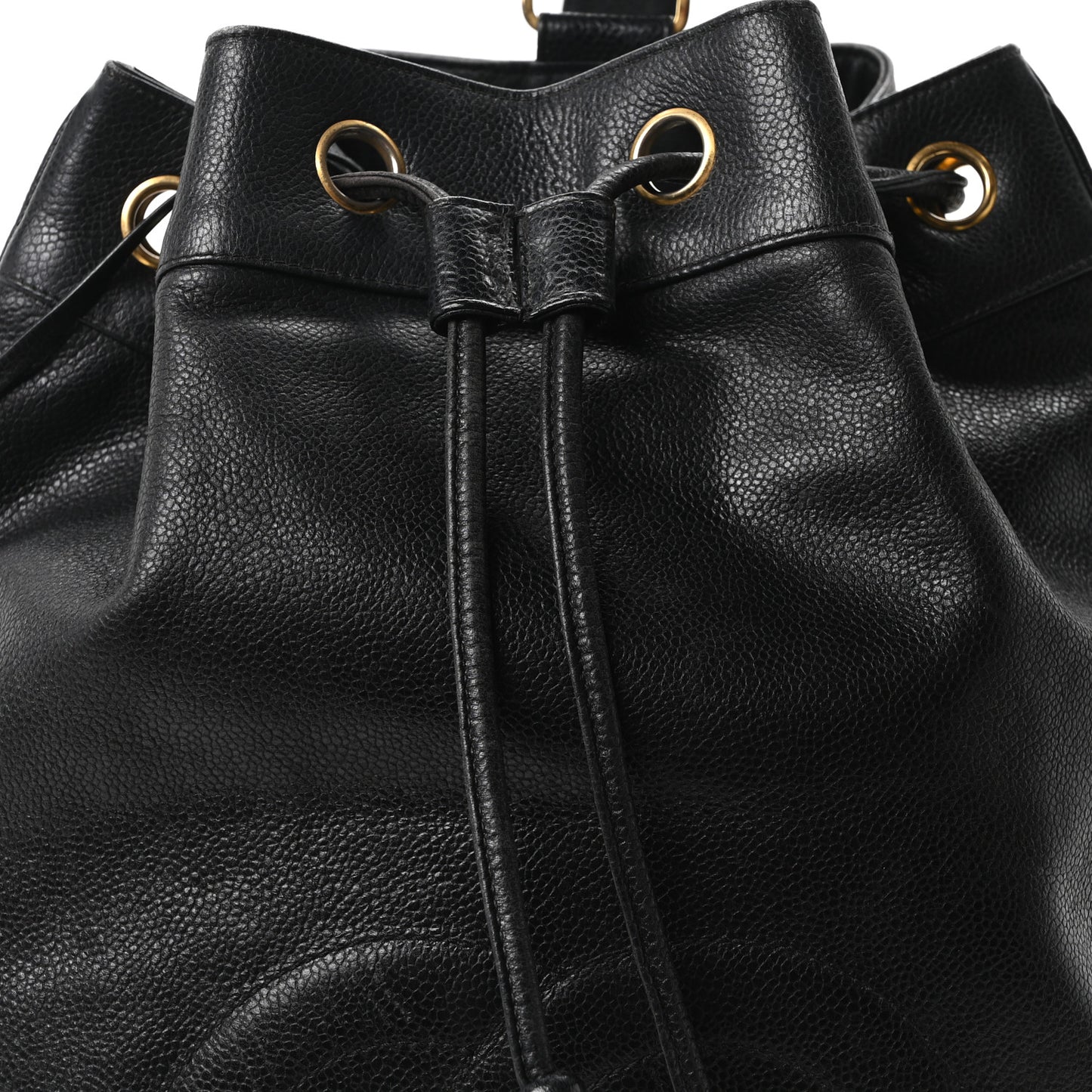 Caviar Sling Backpack Black