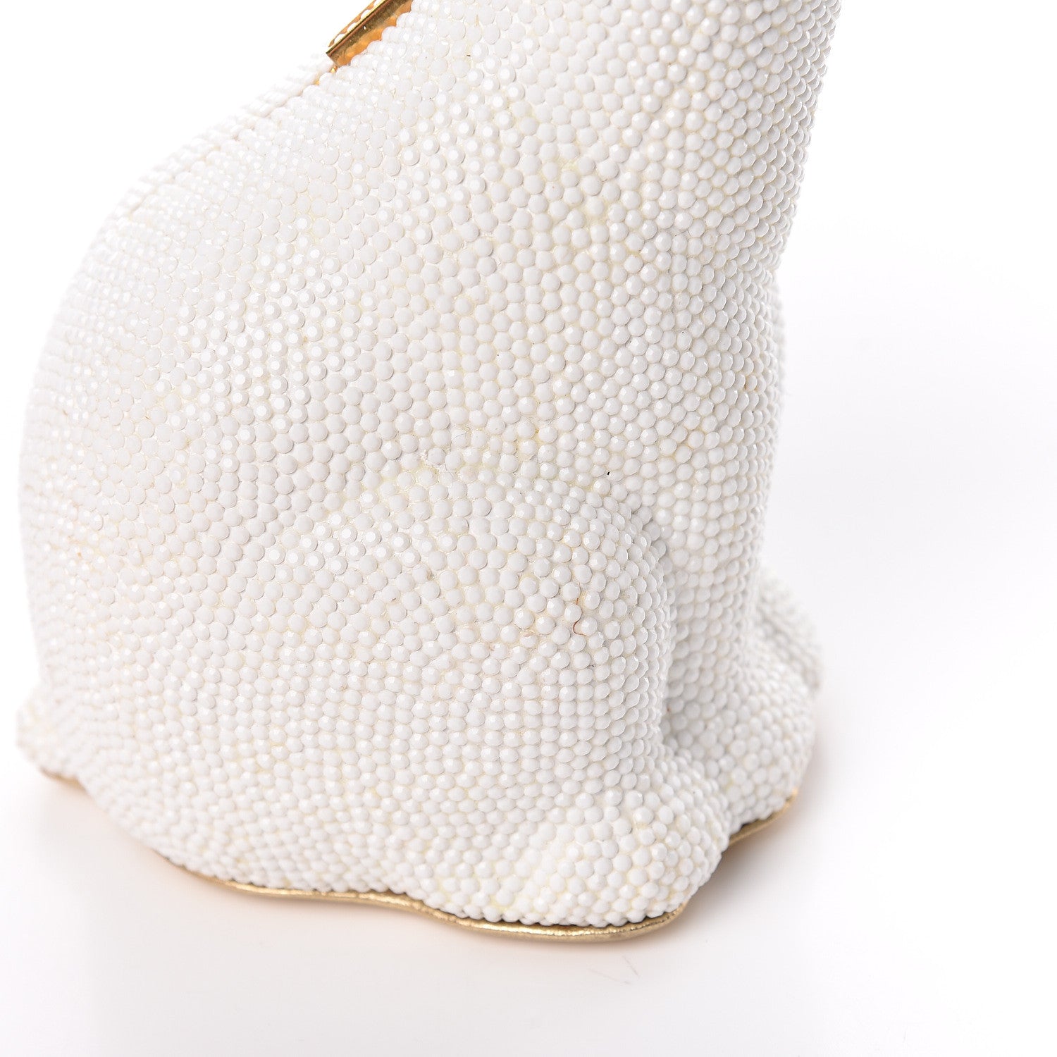 Judith Leiber Swarovski Crystal Polar Bear Minaudiere Clutch White 16 of 18
