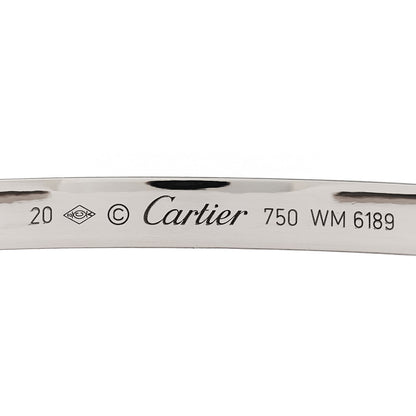 Cartier 18K White Gold LOVE Cuff Bracelet 20 3 of 3