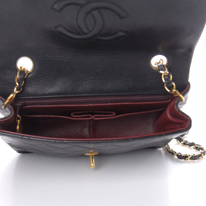 Chanel Lambskin Quilted Mini Square Flap Black 5 of 16