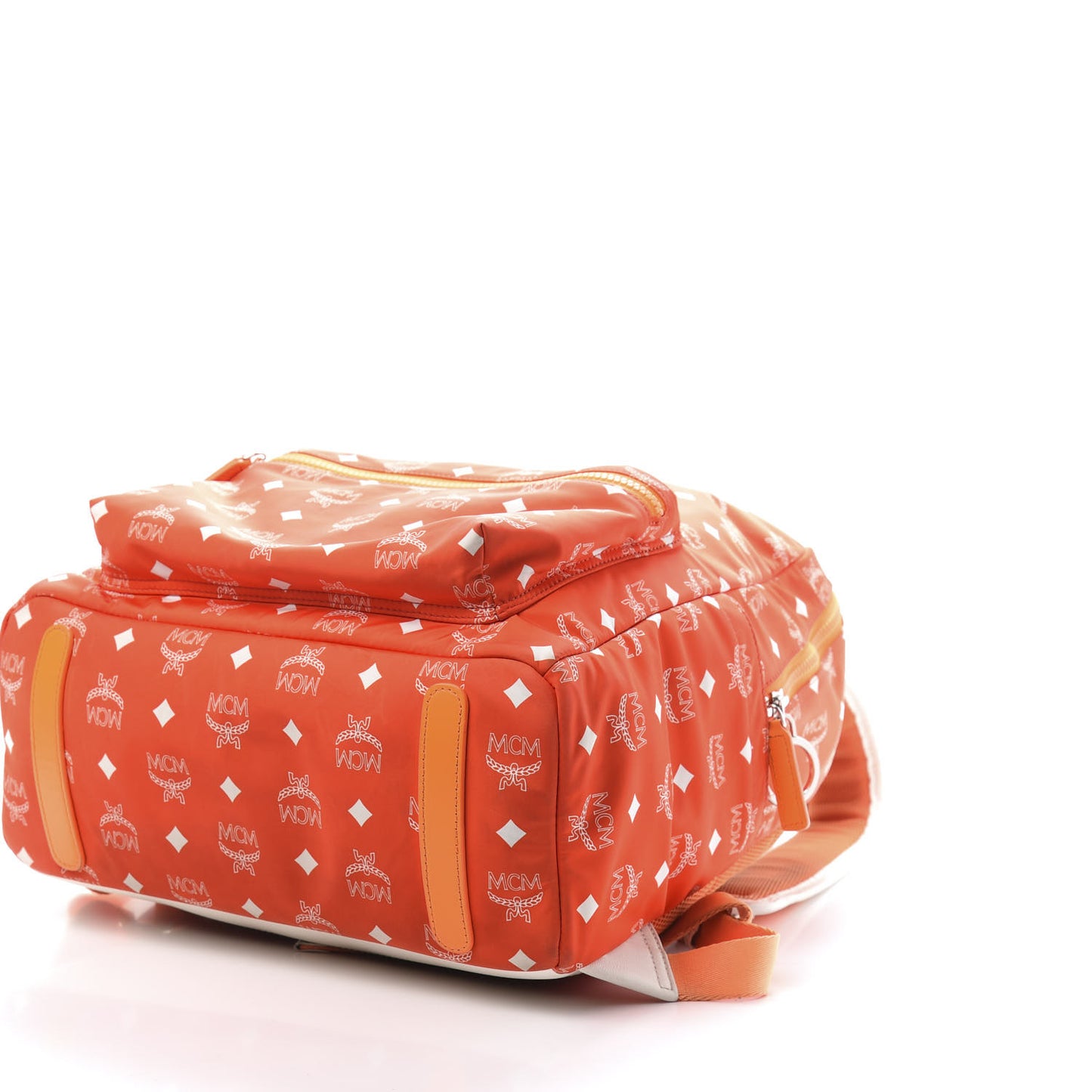 Nylon Monogram Stark Classic Backpack Orange