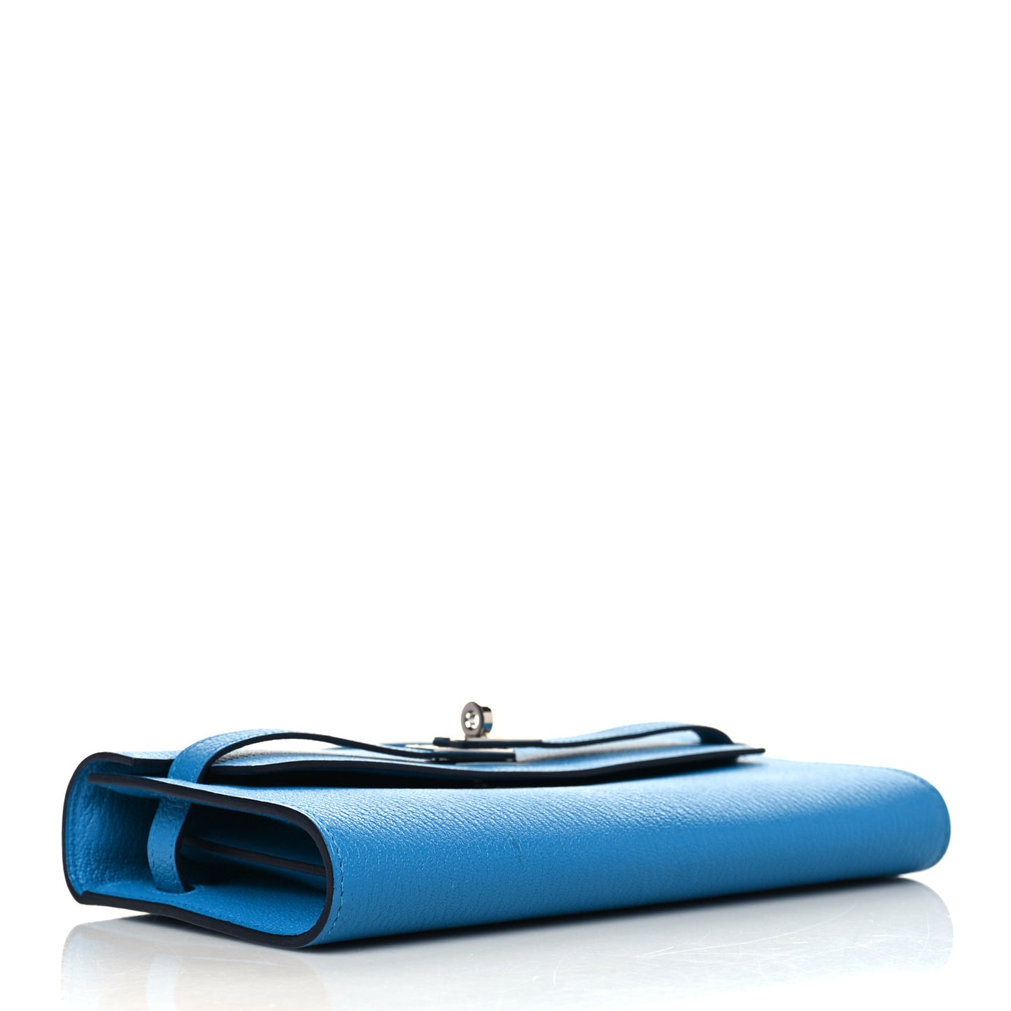 Chevre Mysore Kelly Wallet To Go Bleu Frida