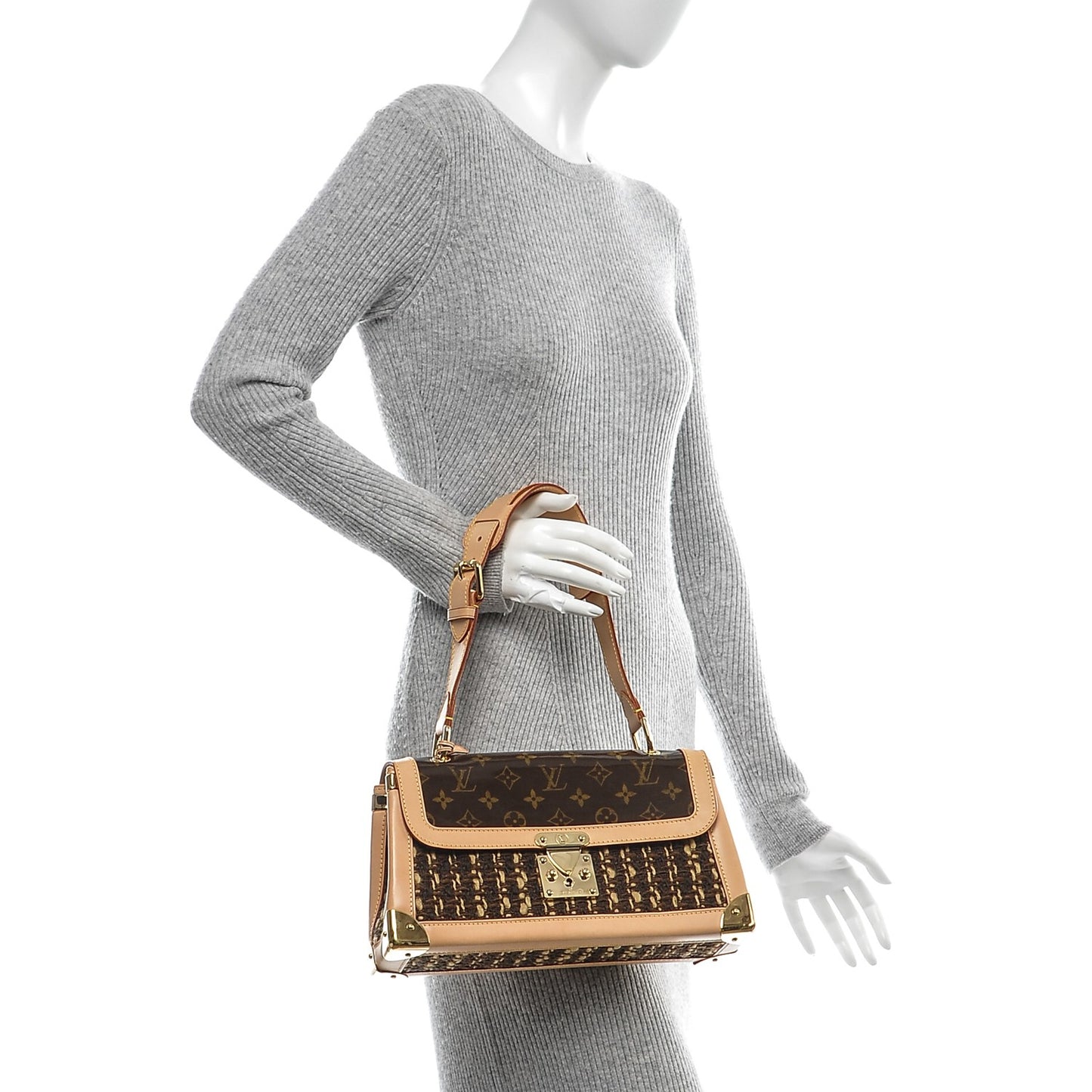 Monogram Tweedy Rabat Bag