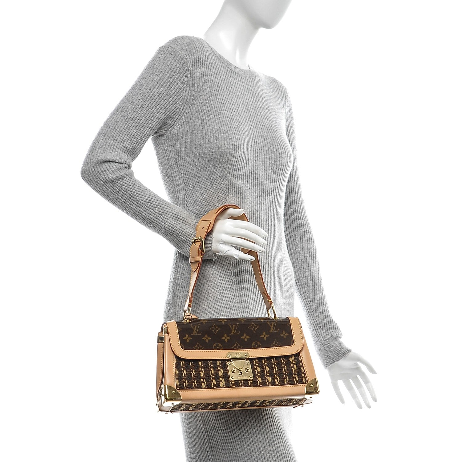 Louis Vuitton Monogram Tweedy Rabat Bag 2 of 6