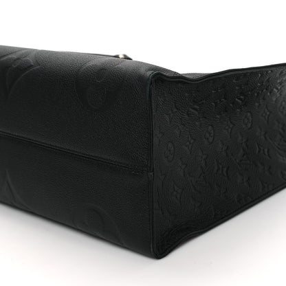 Louis Vuitton Empreinte Monogram Giant Onthego GM Black 7 of 10