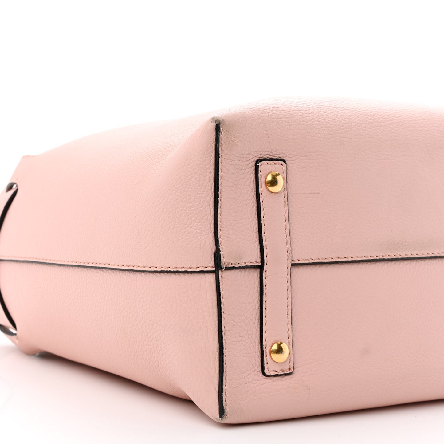 Marais Calfskin Medium Belt Bag Pale Ash Rose