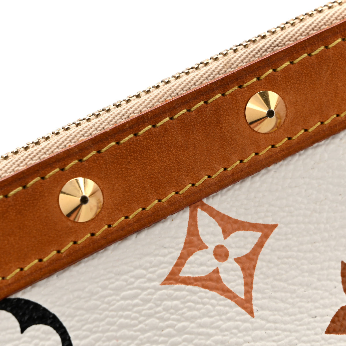 Louis Vuitton Monogram Multicolor Pochette Accessories White 11 of 12