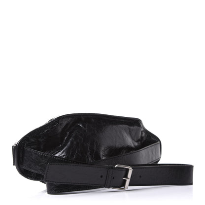 Balenciaga Lambskin Classic Hardware Neo Lift Hip Bag Black 3 of 7