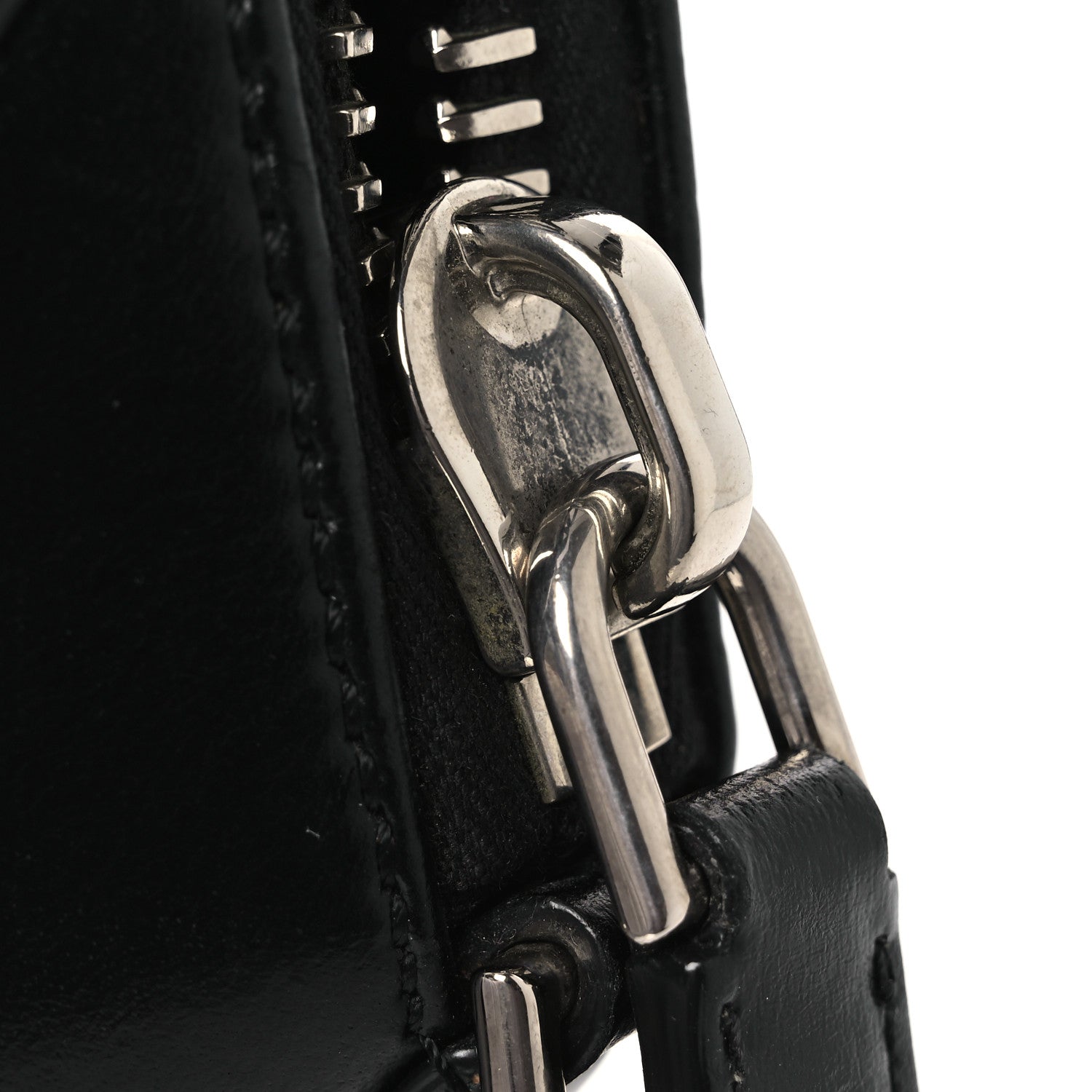 Givenchy Shiny Lord Calfskin Mini Antigona Black 12 of 13