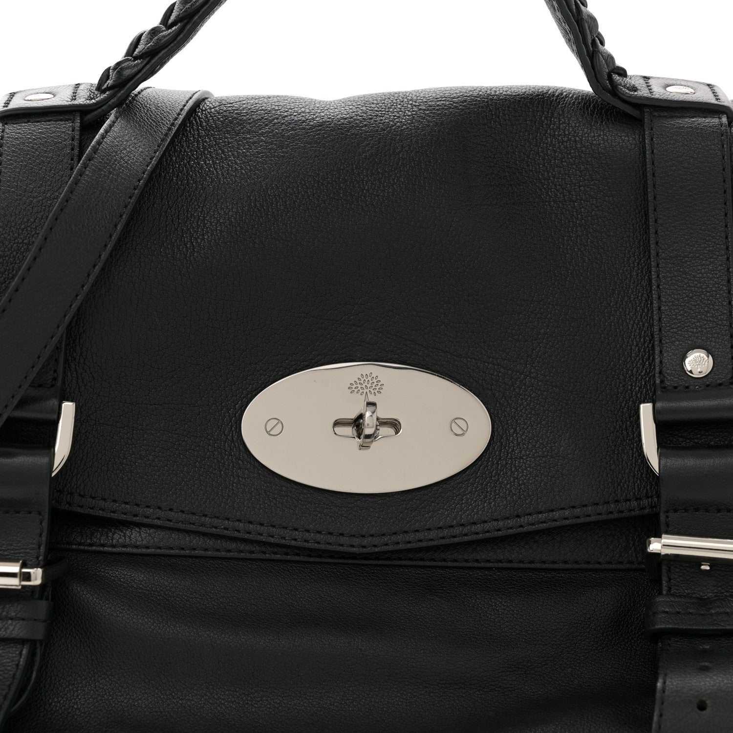 Mulberry Soft Buffalo Oversized Alexa Black 7 of 11