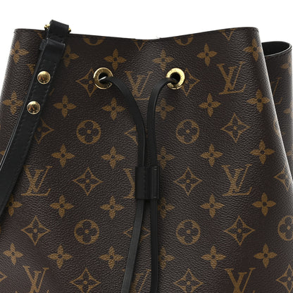 Louis Vuitton Monogram Neonoe MM Black 8 of 12