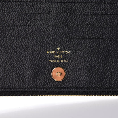 Louis Vuitton Empreinte Adele Wallet Black 6 of 9