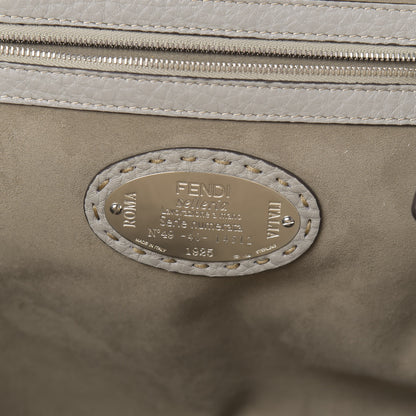 Fendi Cuoio Romano Selleria Adele 1328 Bag Grigio 6 of 15