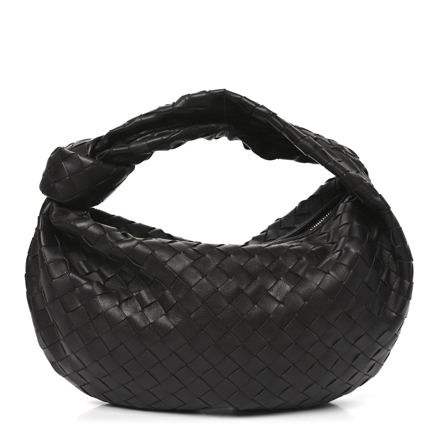 Nappa Intrecciato Teen Jodie Hobo Fondant