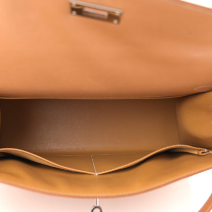 Hermes Vache Natural Kelly Sellier 35 5 of 16