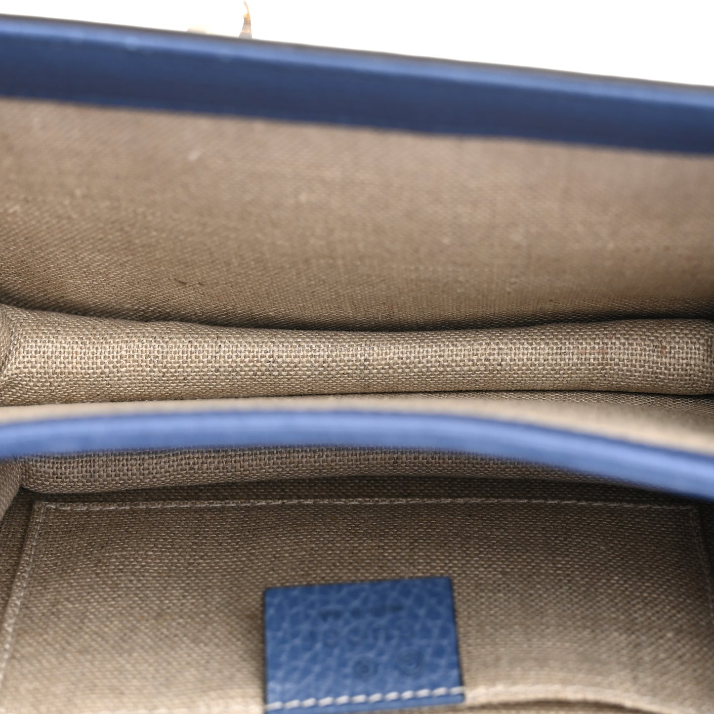 Dollar Calfskin Small Interlocking G Shoulder Bag Caspian