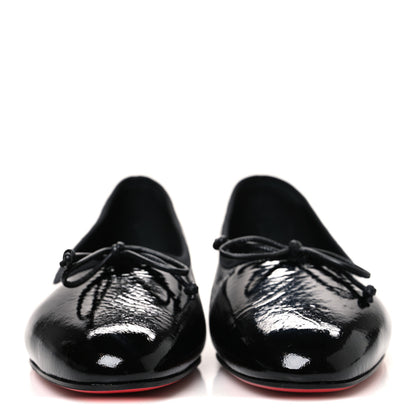 Christian Louboutin Patent Sweetie Jane Ballerina Flats 38 Black 3 of 10