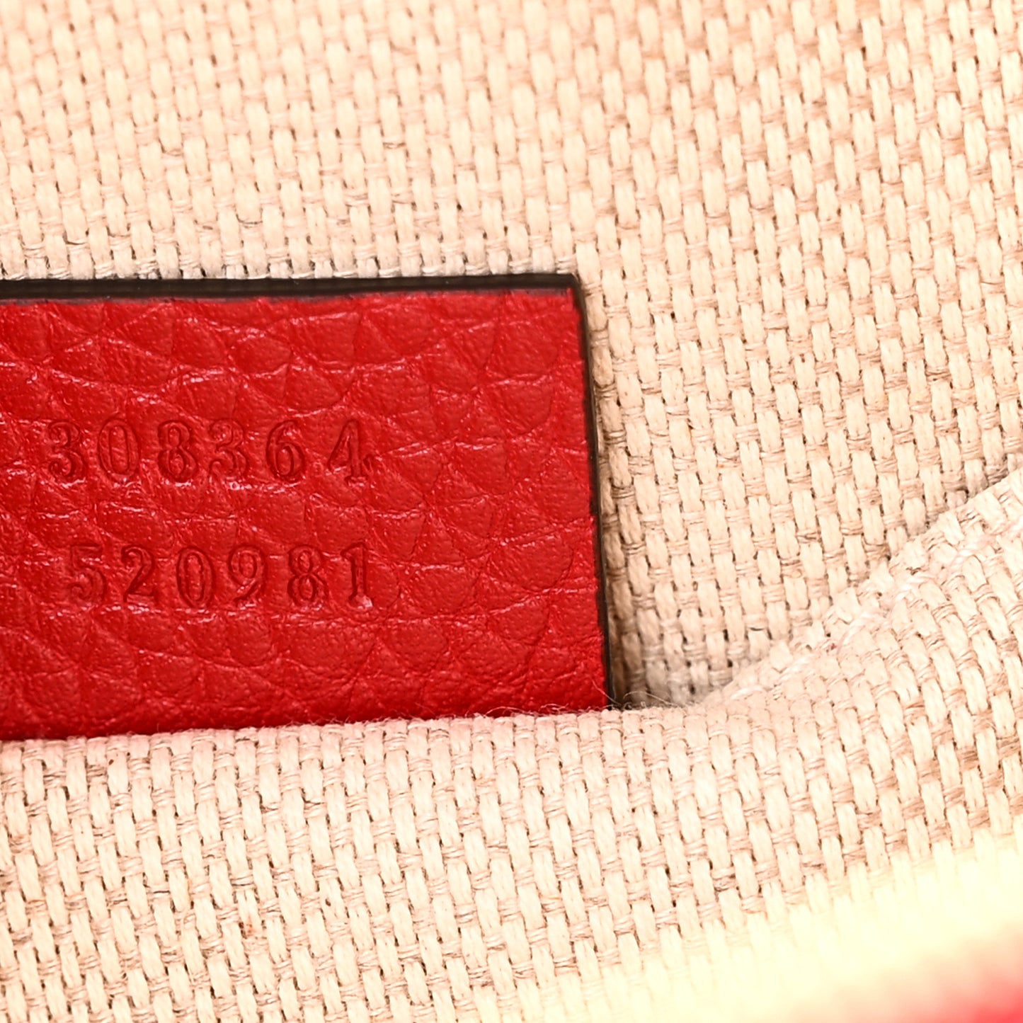 Pebbled Calfskin Small Soho Disco Bag Vibrant Red