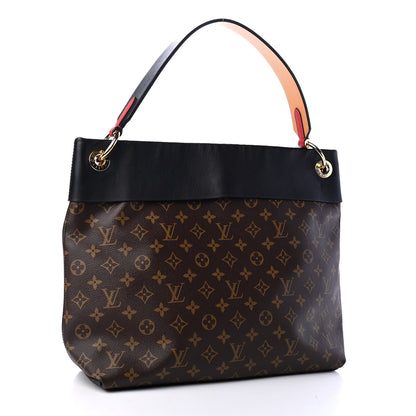 Louis Vuitton Monogram Tuileries Hobo Black 3 of 9
