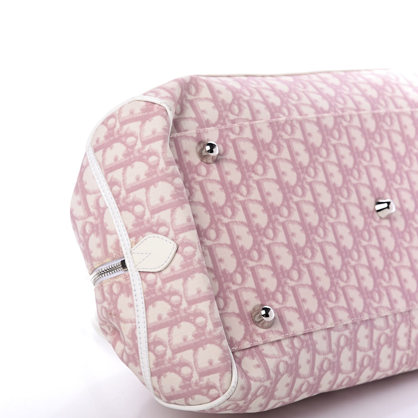 Monogram Girly Boston Pink
