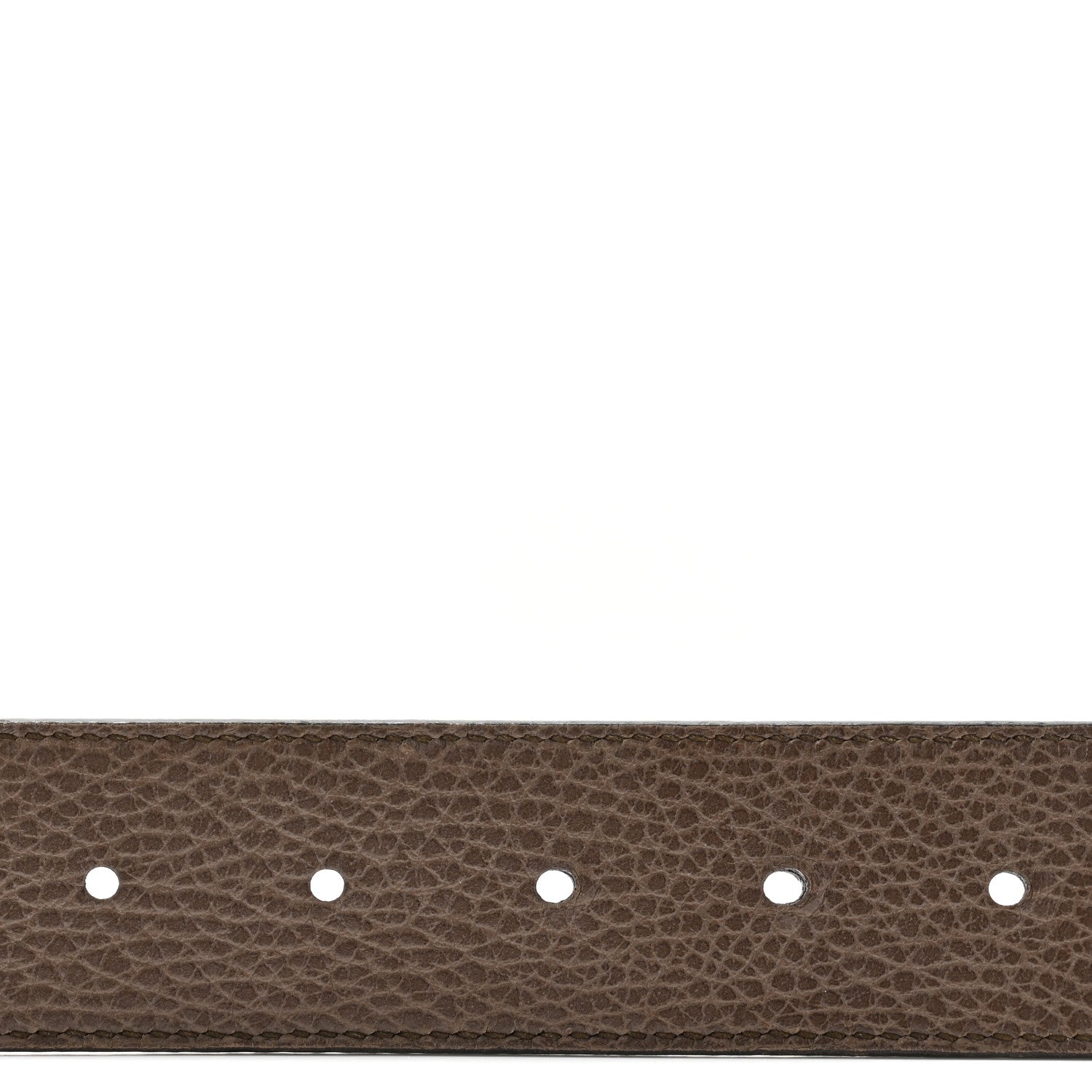 Gucci Calfskin Double G Reversible 37mm Belt 80 32 Black Cocoa 5 of 10
