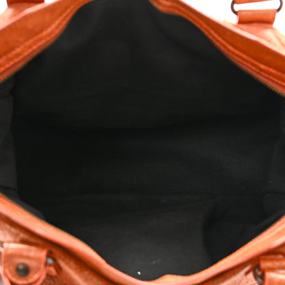 Balenciaga Agneau Classic Hardware City Orange Brulee 6 of 11