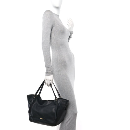 Burberry Lambskin Small Canterbury Tote Black 2 of 17