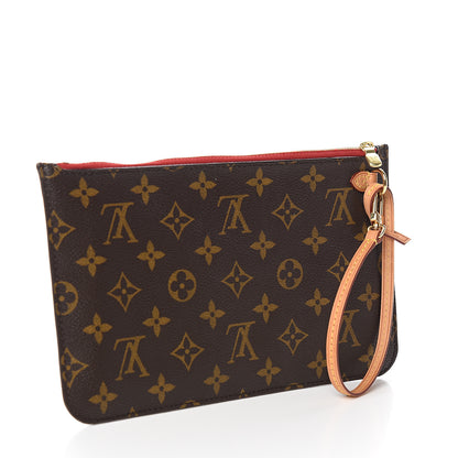 Louis Vuitton Monogram Neverfull MM GM Pochette Cherry 2 of 6