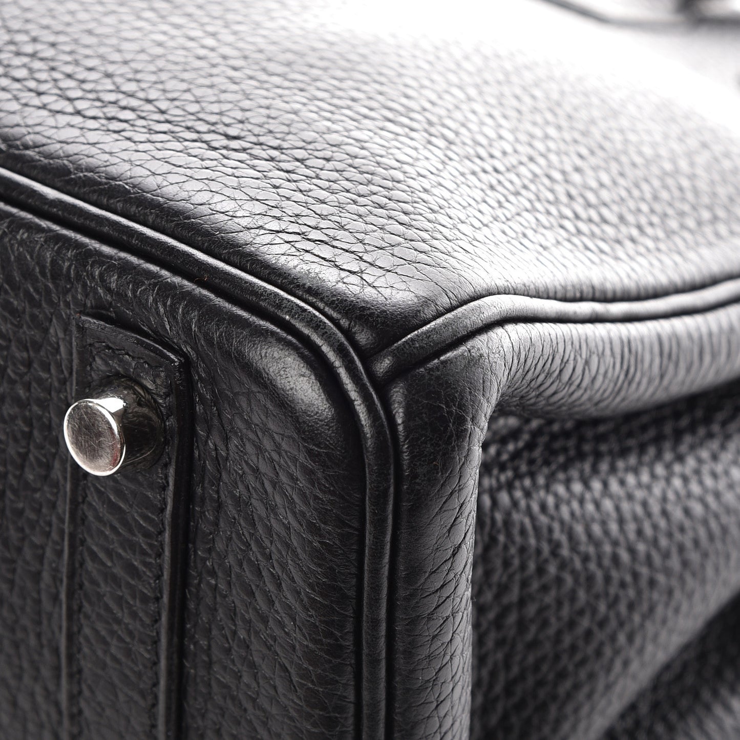 Taurillon Clemence Birkin 30 Black