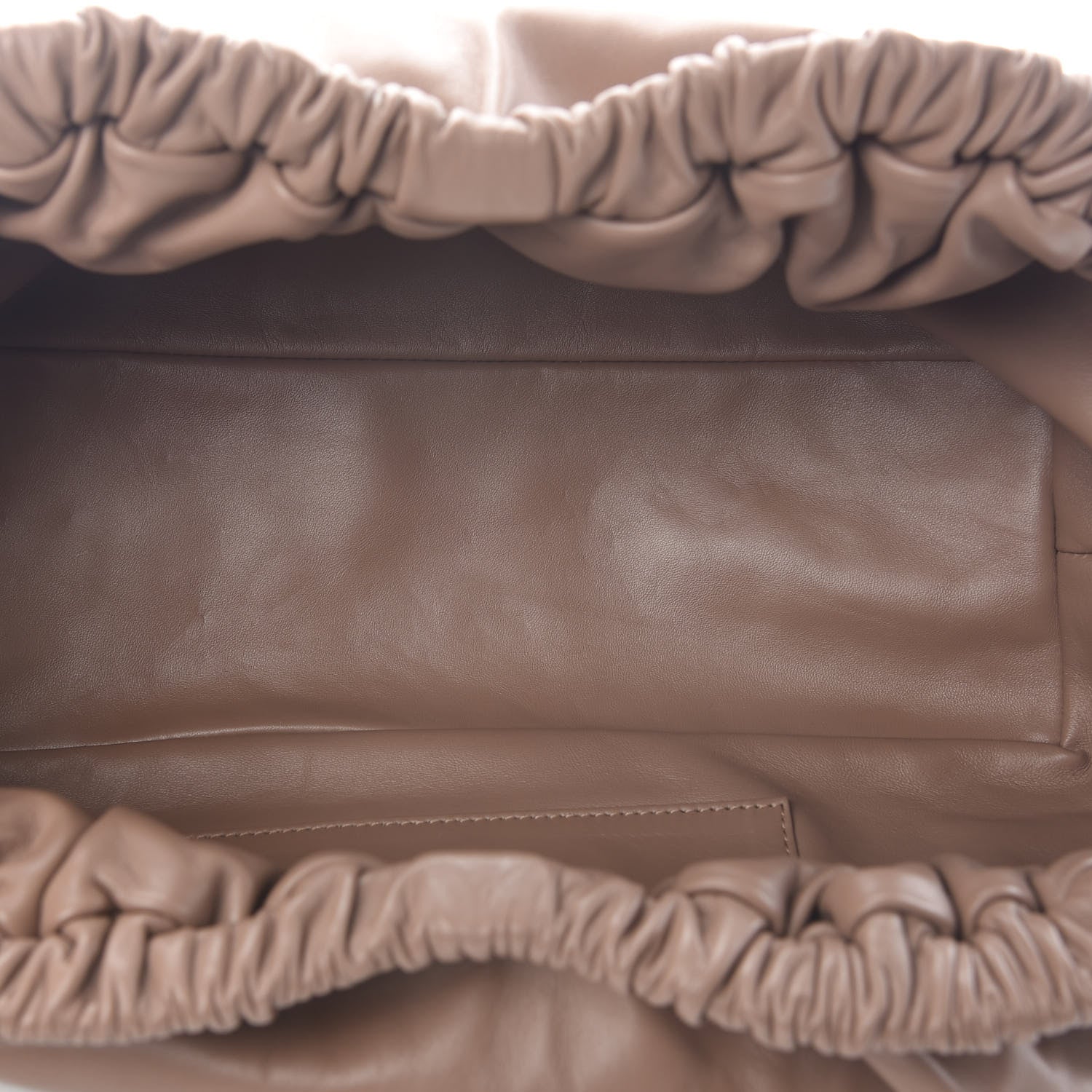 Mansur Gavriel Lambskin Cloud Clutch Biscotto 4 of 7