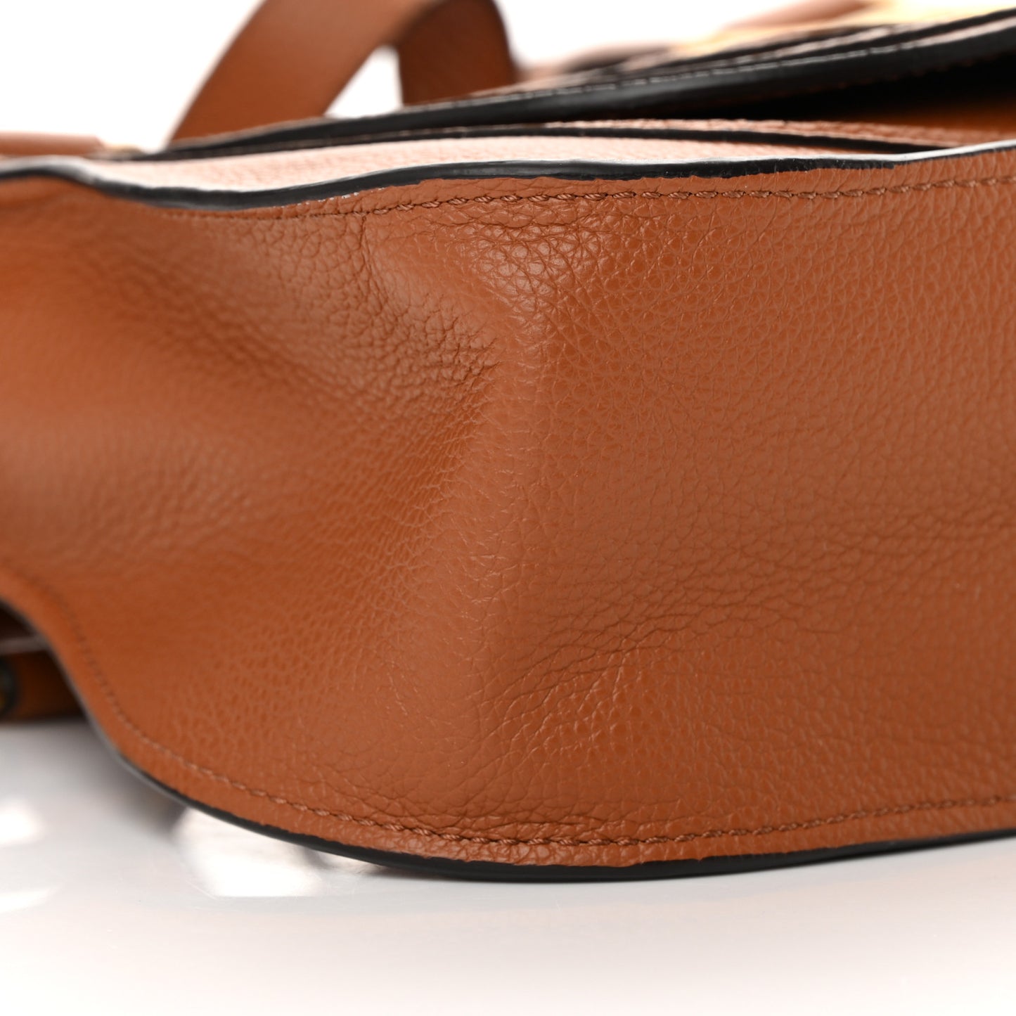 Calfskin Small Marcie Satchel Tan