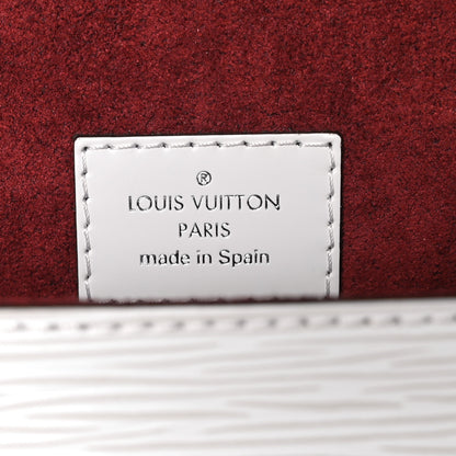 Louis Vuitton Epi Grenelle MM White 6 of 8